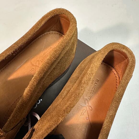 NIB RARE Rancourt & Co. Country Horsebit Loafer Snuff Suede Maine USA 8.5 D main image 6